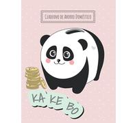 Cuaderno de ahorro doméstico - KAKEBO: Kawaii PANDA| planificación de gastos sin fecha| organizador de presupuesto para 12 meses| 8,5x11"