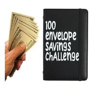 Cuaderno De Ahorros | Desafío De Ahorros De 100 Sobres | Etiquetas Dinero Líquido Para Gestión Presupuesto Ingresos Inmobiliaria