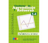 Cuaderno de aprendizaje y refuerzo 1.4 - Números / Editorial GEU/ 1º ESO/ Refueza conceptos aprendidos / Ideal para trabajar gráficas y tablas (SIN COLECCION)
