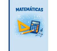 Cuaderno de Apuntes de Matemáticas: Libreta con Hojas Personalizadas para Estudiantes | Cuaderno de Ejercicios y Teoría para Colegios e Institutos