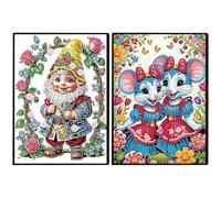 Cuaderno de Arte con Diamantes de 50 páginas en tamaño A5, diseño especial en forma de cristal para pintura de diamantes, bloc de notas inalámbrico con tira de cristal 5D, cuaderno