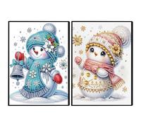 Cuaderno de Arte con Diamantes de 50 páginas en tamaño A5, diseño especial en forma de cristal para pintura de diamantes, bloc de notas inalámbrico con tira de cristal 5D, cuaderno