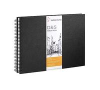 Cuaderno de bocetos (D & S Negro 140?g/m?, DIN A5?horizontal, 80blatt
