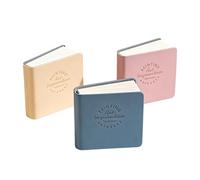 Cuaderno de bocetos de acuarela, mini 3 piezas de 2 x 2 pulgadas, cuaderno de papel grueso con encuadernación en espiral, práctica herramienta de pintura, divertido kit creativo para niños