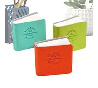 Cuaderno de bocetos de tapa dura, cuaderno de 2 x 2 pulgadas, 48 páginas de 300 g/m², diario de arte compacto, organizador de pintura portátil, bloc de dibujo creativo ligero, herramienta de papelería