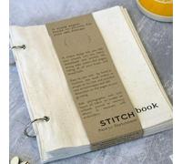 Cuaderno De Bocetos De Tela En Blanco, Cuaderno De Tela En Blanco, Cuaderno De Bocetos De Tela For Diario Artístico, Cuaderno De Puntadas De Lino For Dibujar (Color : B Beige, Size : 19 * 15.5cm)