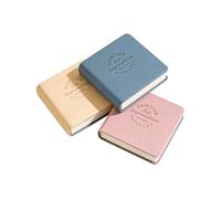Cuaderno de bocetos Watercolor - 3 piezas 5x5 cm tapa dura prensado en frío,Pequeño libro de pintura para acuarela | para principiantes Artistas Viajes Escuela Diario de dibujo al aire libre