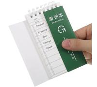Cuaderno de Bolsillo 3 Piezas Papel Verde para Estudiantes