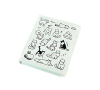 Cuaderno de bolsillo en miniatura con tapa de papel duro y papel de 100 páginas para notas diarias y reuniones