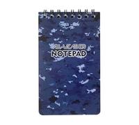 Cuaderno de bolsillo impermeable para todo clima | Bloc de notas de viaje impermeables | Bloc de notas de bolsillo portátil, blocs de notas en espiral 50 páginas para grabar en el taller