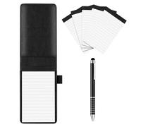 Cuaderno de bolsillo - Mini cuaderno compacto de 3 x 5 pulgadas, pequeño libro de escritura a rayas para notas, planificación de ideas, diario portátil | estudiante de oficina, negocios, estudio