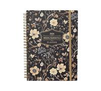 Cuaderno de calendario semanal y mensual de viaje profesional, tamaño compacto, ligero, práctico para un diario suave