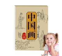 Cuaderno De Caligrafía China Con Instrucciones,Manual de Práctica de Caligrafía Tradicional | Para Práctica En Casa Y Estudiantes De Arte