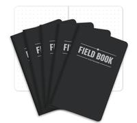 Cuaderno de campo - 8,89 cm x 13,97 cm - Graph Memo Book - Paquete de 5