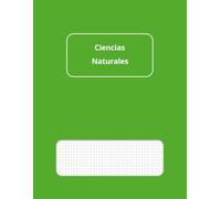 Cuaderno de Ciencias Naturales - Cuadriculado: Formato grande 8,5" x 11", 50 hojas (100 páginas), ideal para apuntes, esquemas, tablas y gráficos (Cuadernos Académicos de Estudio)