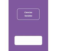 Cuaderno de Ciencias Sociales - Pautado: Formato grande 8,5" x 11", 50 hojas (100 páginas), ideal para apuntes, esquemas, tablas y gráficos (Cuadernos Académicos de Estudio)