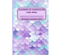 Cuaderno de Composición para Niñas: ¡Deja que tus ideas naden libres como sirenas!