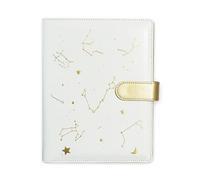 Cuaderno de constelaciones de papelería, cuadernos de negocios con ranura para bolígrafo y ranuras para tarjetas para trabajadores de oficina, diario de constelaciones, cuadernos, cuadernos de