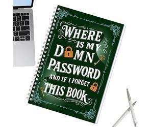 Cuaderno de contraseñas, cuaderno ilustraciones creativas | Libro de direcciones y contraseñas para el hogar, la oficina, la familia, la escuela