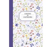 Cuaderno de contraseñas (cubierta lila) (Kitsune Boooks)