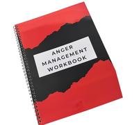 Cuaderno de control de ira para estudiantes y uso diario | Páginas de evaluación interactivas fáciles de usar con plantillas para seguimiento del estado de ánimo y control emocional