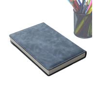 Cuaderno de Cuero A5 Tapa Dura para Bolígrafo Marcapáginas 200 Páginas