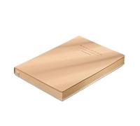 Cuaderno de cuero suave, diario, libro A4, A5, cuaderno de oficina, blocs de escritura, papelería, cuaderno for estudiantes para Mujeres y Hombres(Beige,A5)