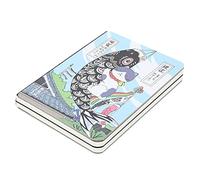 Cuaderno de diario japonés, Composición de papel Kawaii Asunto Notación diaria Libro de ejercicios Lindo Anime Libro de trabajo Dibujos animados Cubierta impresa 224 Páginas Hojas Notas de escritura