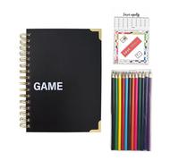 Cuaderno de Diario y Planificación | Libro de desafíos de ahorro de dinero - Planificador de viaje con impresión clara para desafíos Ahorros Regalo Familia Amigos Navidad Trabajo