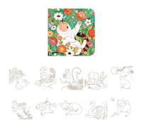 Cuaderno de dibujo, cuaderno de bocetos, espirales, libros para colorear, bloc de arte para adultos con papel y pantalla de colores coloridos, diario para colorear