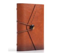 Cuaderno de dibujo de acuarela, 100% algodón, 14,5 x 10 cm, 20 hojas de papel de acuarela de 300 g/m², sin ácidos, piel sintética vegana, papel acuarela para acuarela, medios mixtos e ilustración