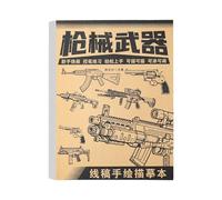 Cuaderno de dibujo de líneas de personajes de animes, reutilizable, para aspirantes a artistas, fácil de viajar, cuaderno de trazado de arte