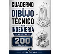 Cuaderno de Dibujo Isométrico para Diseño Industrial: Papel Isométrico Vertical para Prototipos, Bocetos de Productos, Diseño 3D y Dibujo Técnico - ... (Cuadernos Isométricos de Sunstar Publisher)