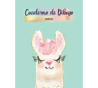 Cuaderno de dibujo niños: Un cuaderno en blanco para dibujar, pintar o hacer garabatos, un gran regalo para niñas y niños para usar en casa o en la escuela o en las clases de arte