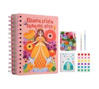 Cuaderno De Dibujo Para, Juego Educativo, Libro De Pintura De Perforación Puzzle, Para Aprendizaje Educación Navidad Hogar Interior Cumpleaños Familia Entretenimiento