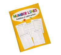 Cuaderno de ejercicios de matemáticas de resistente desgarro para graficar ecuaciones y sistemas de coordenadas Trabajo Cuaderno de línea numérica académica Cuaderno de ejercicios de