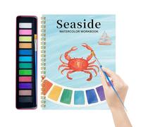 Cuaderno de ejercicios para - Kit de pintura para colorear, libros de diferentes patrones | Para niños, niñas, principiantes, diarios, aulas, viajes, de cumpleaños