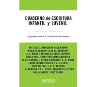 CUADERNO DE ESCRITURA INFANTIL Y JUVENIL