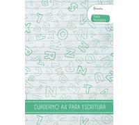 Cuaderno de escritura - Pauta Montessori 8 mm A4