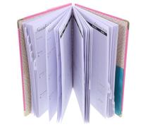 Cuaderno de Espiral A5 Rosa para Planificación Mensual, Semanal y Diaria | Papel Alambre de Hierro y Nylon, Diseño Simple y Práctico, para Oficina y Estudiantes
