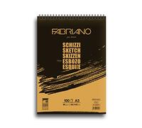 Cuaderno de espiral tamaño A3, para dibujo, color blanco, de la marca Fabriano