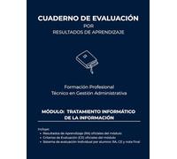 Cuaderno de evaluación FP: Tratamiento informático de la información | 30 Alumnos (Cuadernos de Evaluación FP Gestión Administrativa | 30 Alumnos)