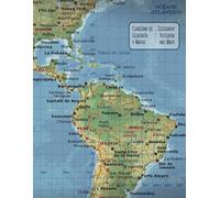 Cuaderno de geografia y mapas: Geography and maps notebook