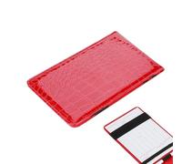 Cuaderno de golf de bolsillo de golf, libro de puntuación de golf, cuero de PU con 2 tarjetas de puntuación Libro de Golf, Boletín de golf para hombres, mujeres golfistas