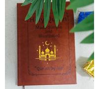 Cuaderno de guía simple e ilustrado con historias y anotaciones fáciles, perfecto para principiantes, regalo para familiares y amigos para Ramadán, Eid o estudio diario, manual de estudio bíblico A5