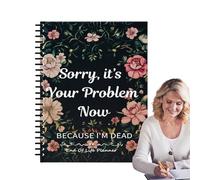 Cuaderno de información al final de la vida útil - Carpeta de espiral para planificación familiar, registro de mis pertenencias personales y negocios importantes, documentación personal organizados