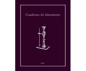 Cuaderno de laboratorio de química, libreta cientifica de 60 hojas, 120 páginas, cuadricula, 8,5”x11”, morado, 90g: Notebook journal, cuaderno de ... químico, física, biología, bioquímica