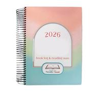 Cuaderno de lectura: diario de seguimiento de libros, planificador de registros de lectura para amantes de los libros | Organizador de registros, bloc de notas de estudio para el hogar, oficina, escue