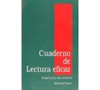 Cuaderno de lectura eficaz (enseñanza secundaria)