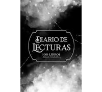 Cuaderno de lecturas de 100 libros, Diario de registro de lecturas, Book journal, Diario de lecturas de fantasía, Edición Compacta